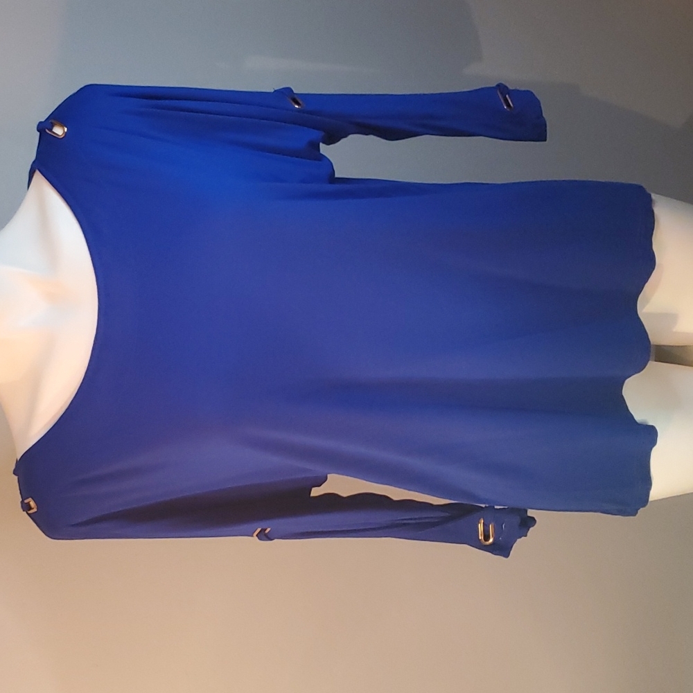 Cable & Gauge Cold Shoulder Top